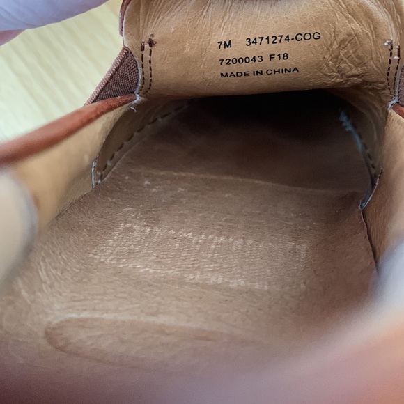 Frye + Ivy + Slip-On + Cognac Brown + Size 7 + Leather Women's Shoe - Picture 8 of 8